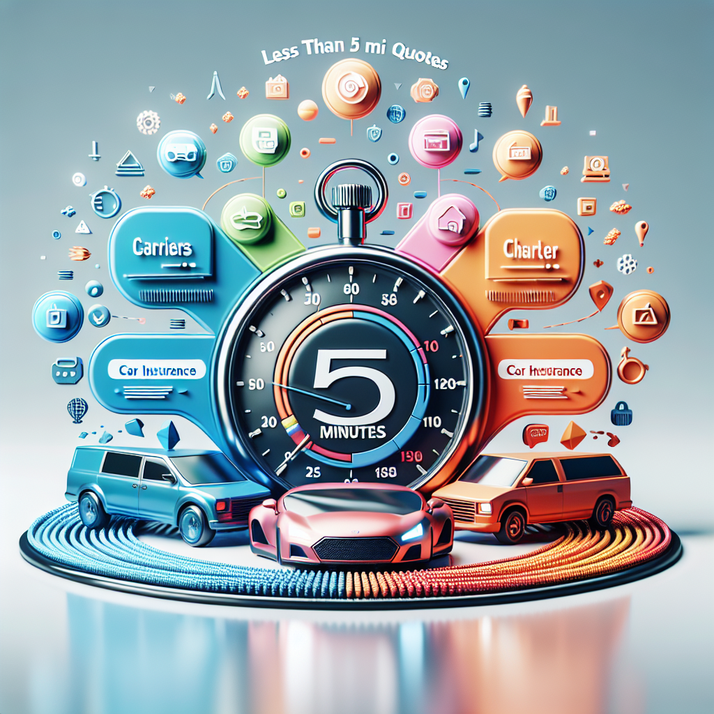 Compare the Top 5 Carriers for Cheap Car Insurance Quotes in Less Than 5 Minutes