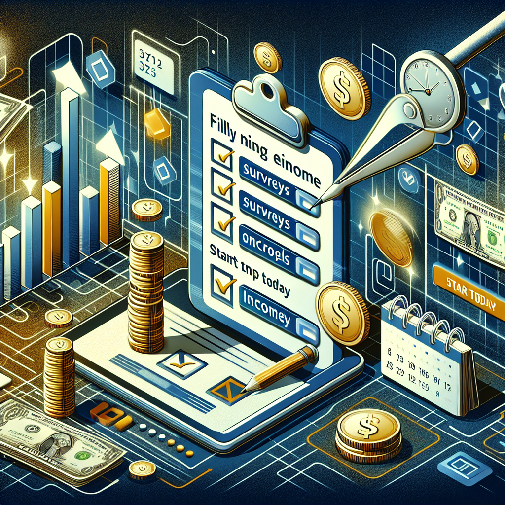 How to Earn Income by Filling Out Online Surveys: A Guide to Starting Today