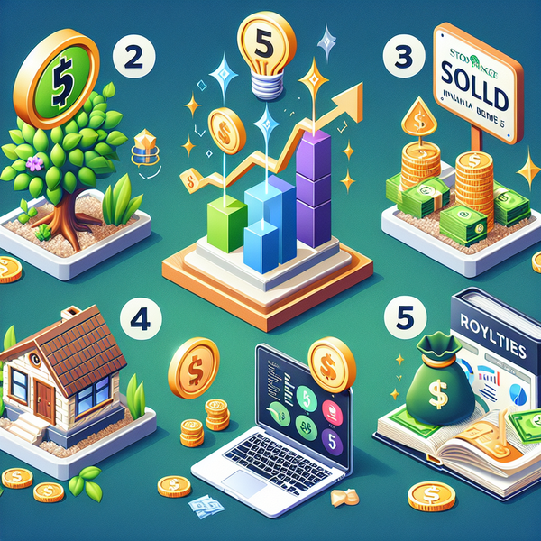 5 Smart Ways to Create Passive Income for Financial Freedom