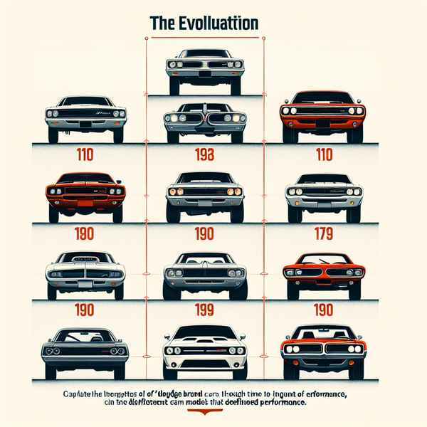 Top 10 Dodge Cars Through Time: Icons That Defined Performance